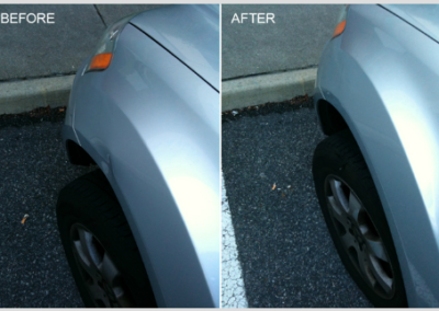 Before and After Dent Repair